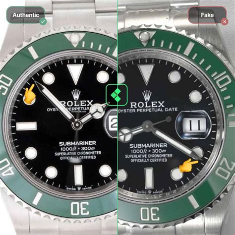 hollogram on rolex|rolex vs real watch.